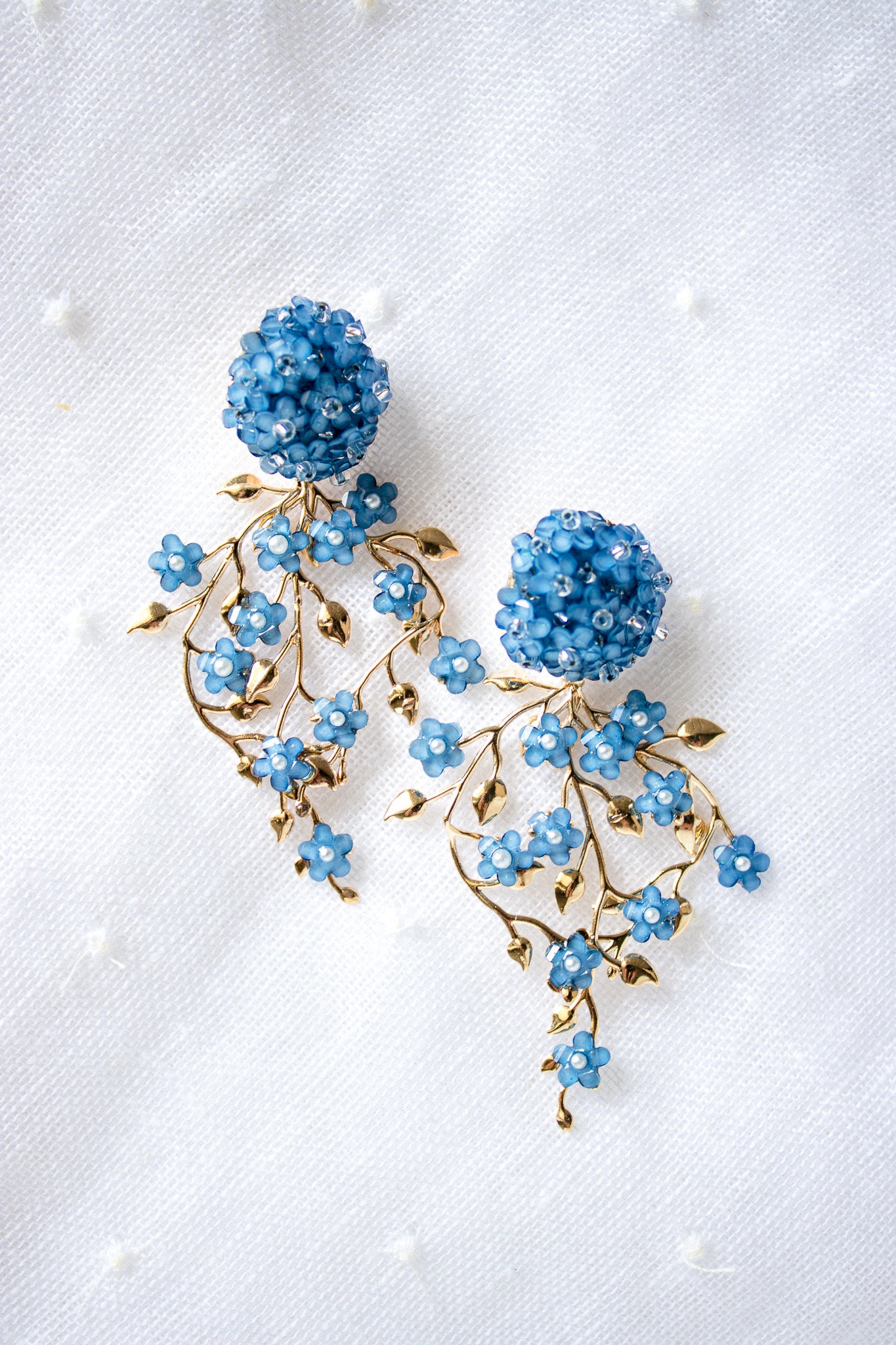Hydrangea Vine Dangles • Blue