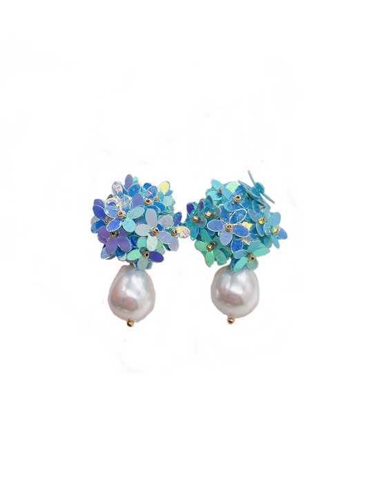 magnolia pearl drop • blue