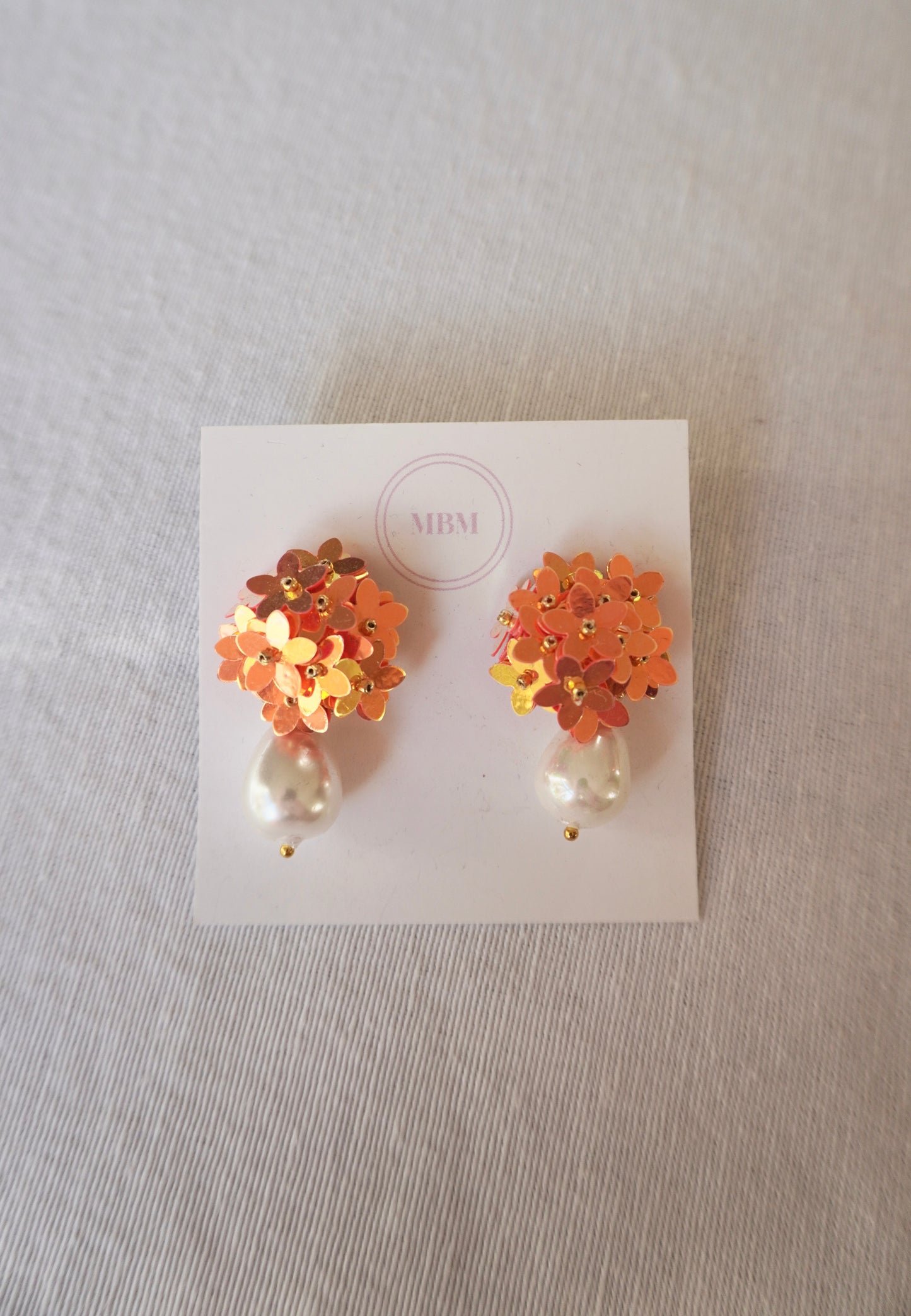 Magnolia Pearl Drop • Orange