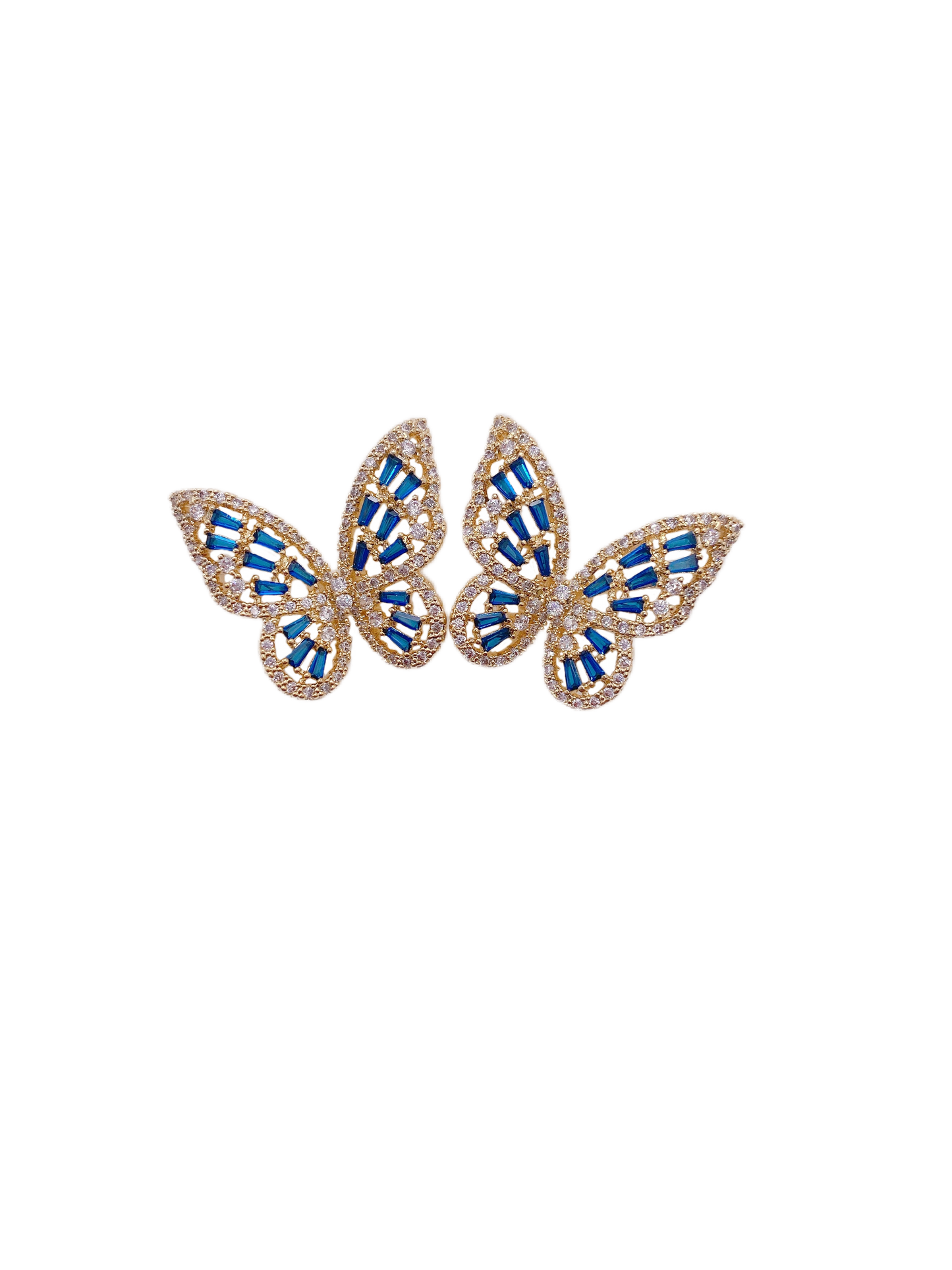 Bridget Butterfly Studs • Sapphire