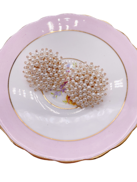 Sophie Pearl Cluster Studs • Large